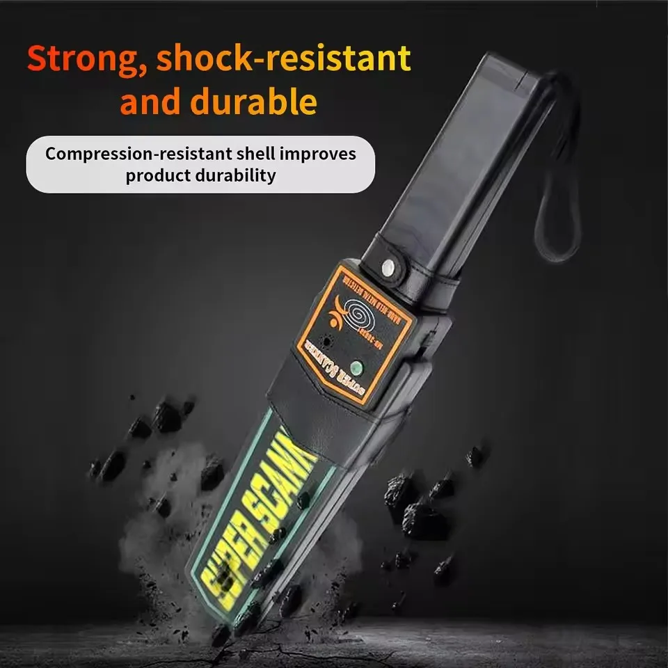Metal detector portatile – Scanner portatile per oro, monete e borchie – Rilevamento della profondità per pareti, esterni e controlli di sicurezza