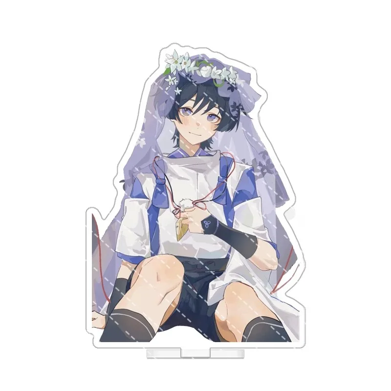 

2026 new Genshin Impact 3D animation Cosplay licensing game peripheral self made acrylic table decorations