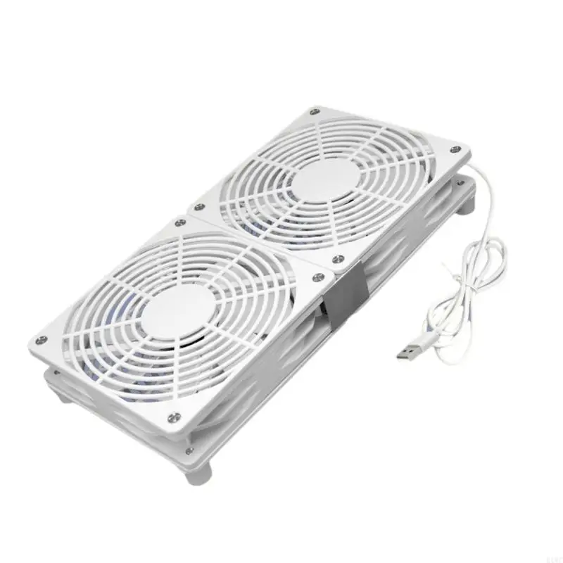 120mm USB 5V Cooling Fan Portable Cooling Fan for Tablet Receiver Router DVR