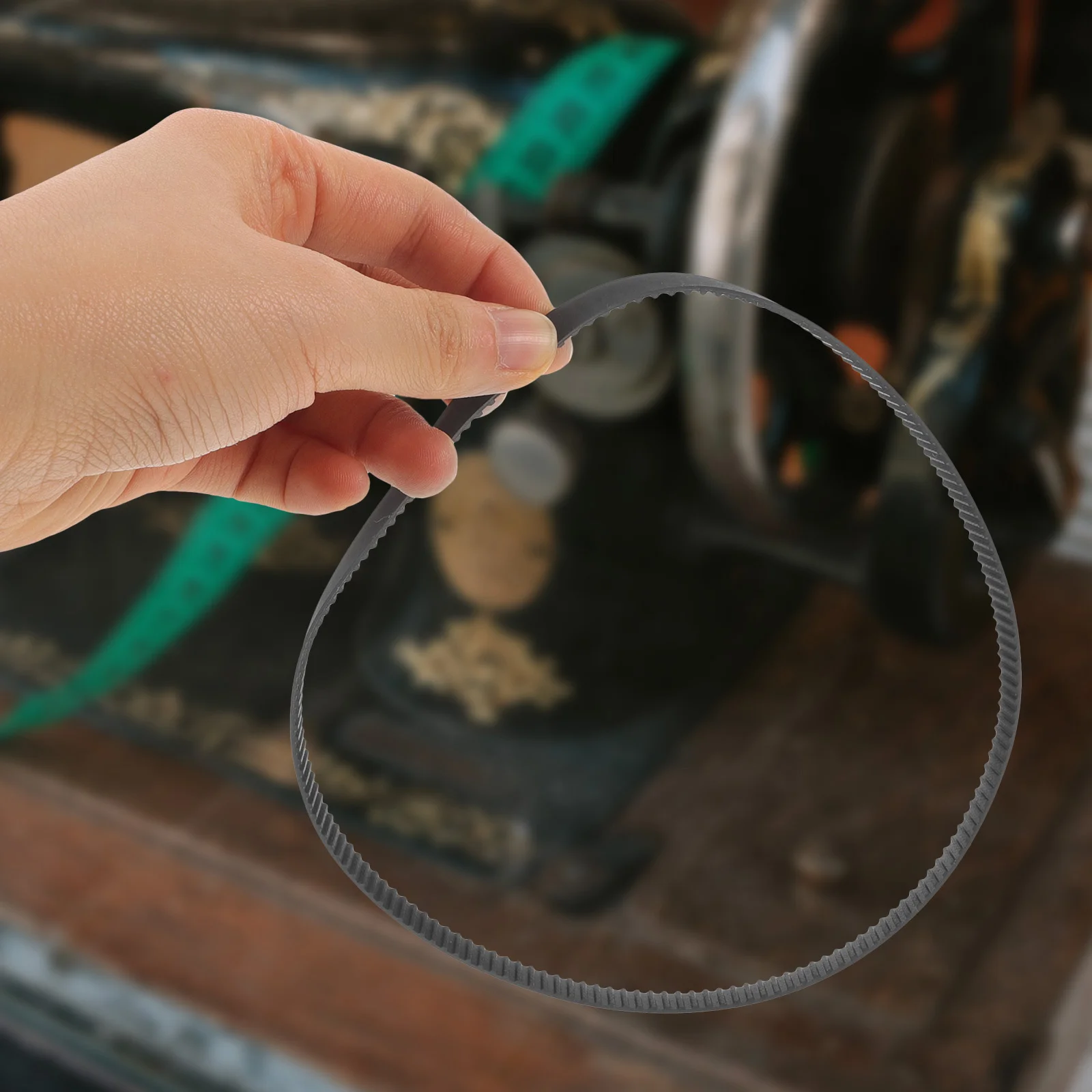 

5Pcs Sewing Machine Synchronous Belt Premium Rubber Motor Belt Easy Install No Tools Needed for Old Fashioned Sewing Machine