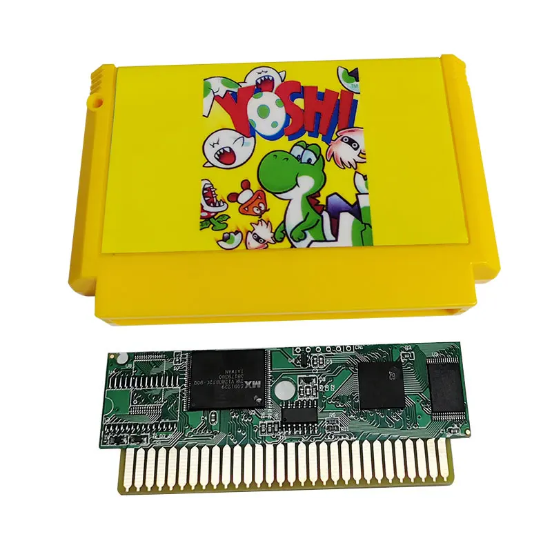 Yoshi NES 8 Bit 60 Pins FC Game Cartridge