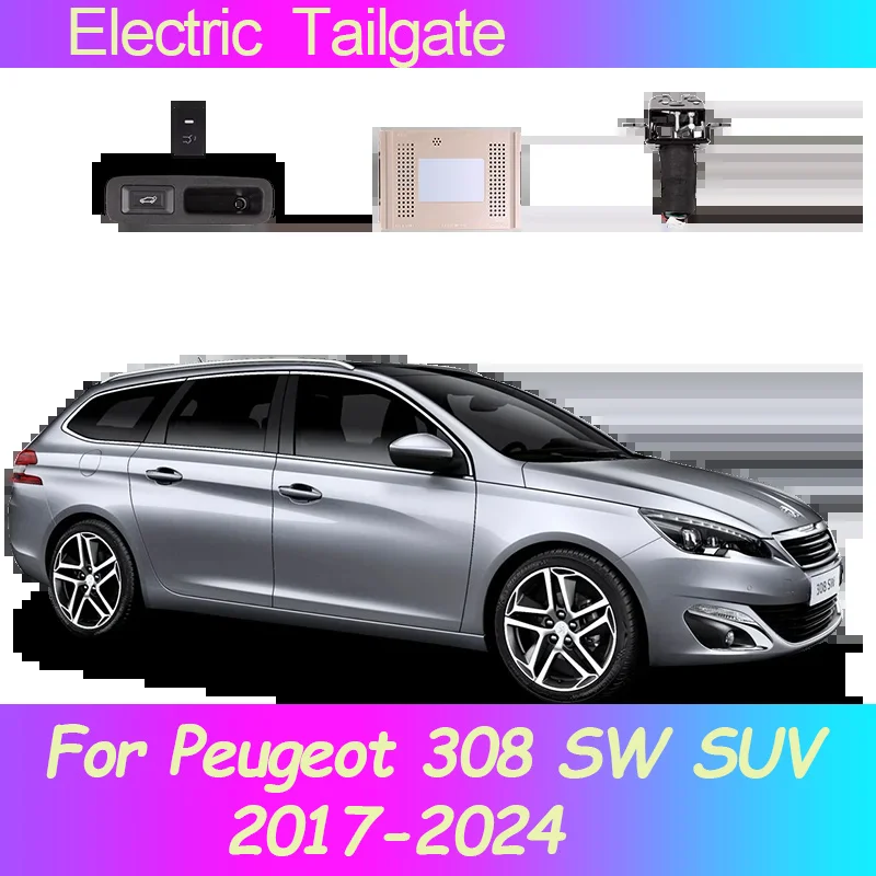 For Peugeot 308 SW SUV 2017-2024 Electric Tailgate Sensor Automatic Adjustable Automatic Door Auto Supplies Car Accsesories Tool