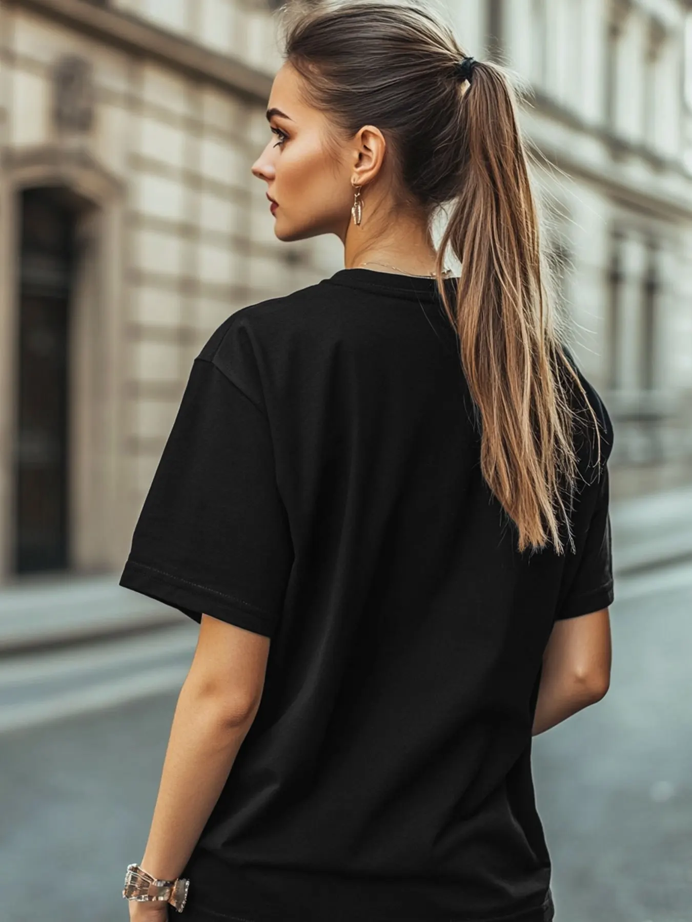 Czech Firefighters Hasici Graphic Print T-Shirt for Women Short Sleeved Round Neck T Shirt Casual Wear for Everyday Use Female