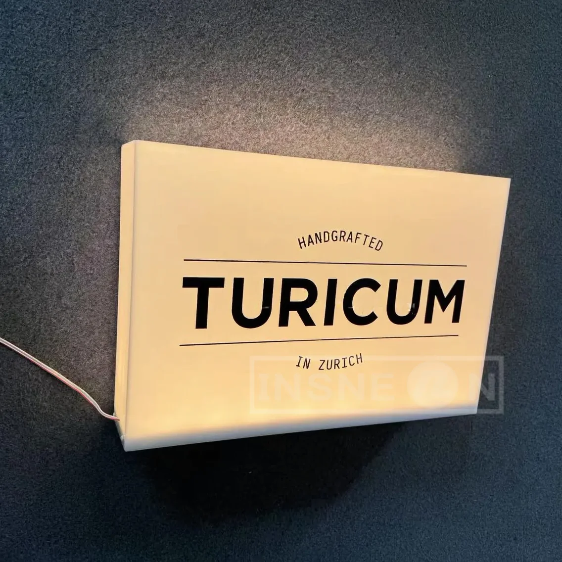 Custom LED Light Box for Outdoor Business Sign Waterproof Acrylic Double Sided Storefront Signage Wall Mounted Display