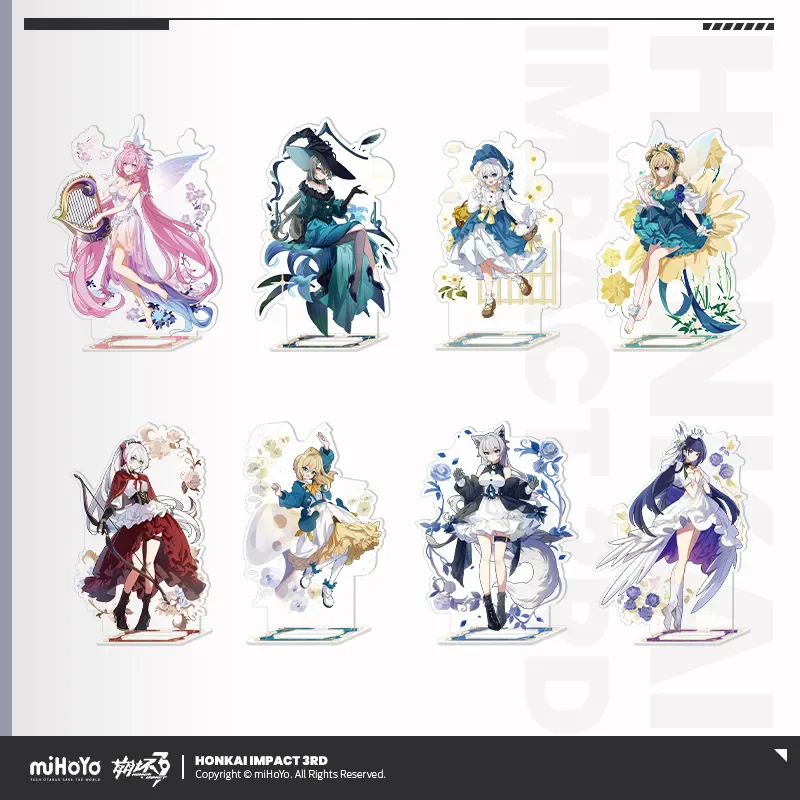 

[Genuine] miHoYo Game Honkai Impact 3 Fanglin Dream Ballad Series Acrylic Standee Elysia Vita Theresa Ornament Cosplay Xmas Gift