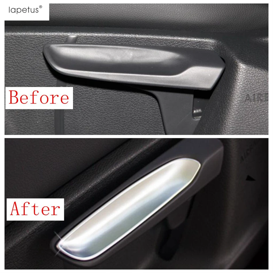 For VW Volkswagen Passat B8 2015 - 2022 Car Seat Adjust Button Switch Control Sequins Decoration Cover Trim Matte Accessories