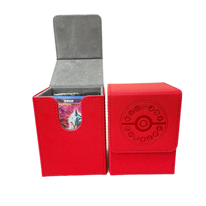 Side-Loading Card Box Deck Case Trading Cards Board Games PKM YGO TCG Magical Cards Binders: 100+