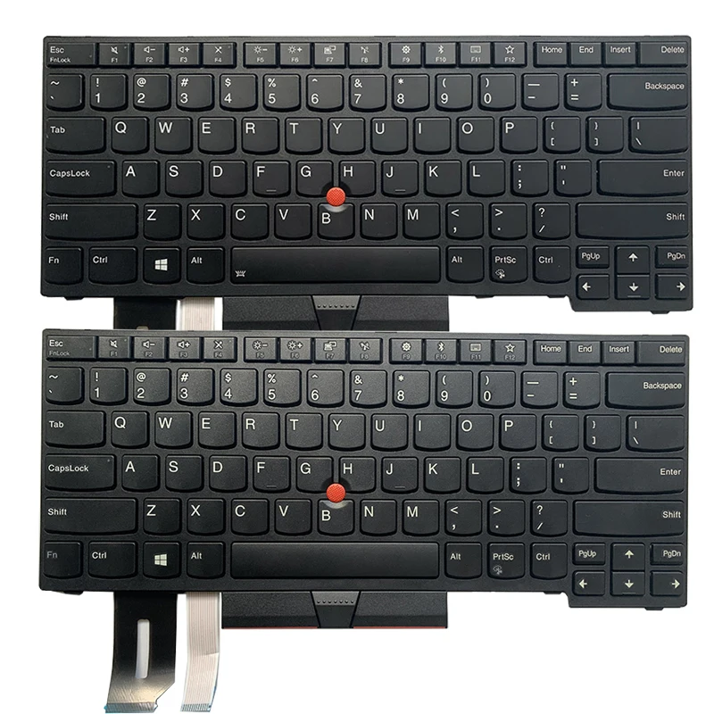 NEW US laptop keyboard FOR Lenovo ThinkPad E480 E485 L480 T480S L380 E490 T490 T495 L390 yoga L490 P43s  01YP400 01YP440