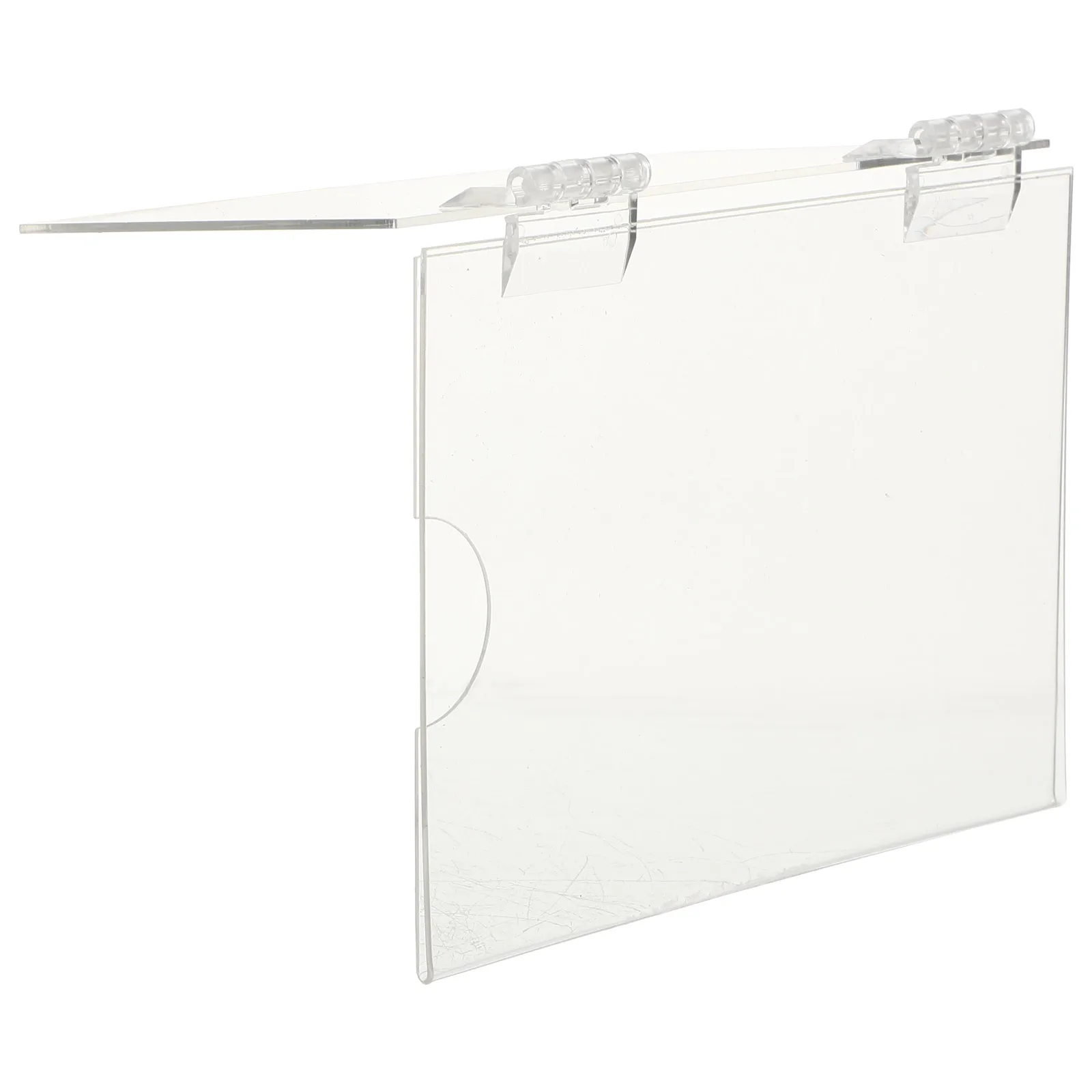 

1 Set Acrylic Label Holder Supermarket Price Tag Display Board Retail Shop Organizer Sturdy Transparent Tag Rack For Product