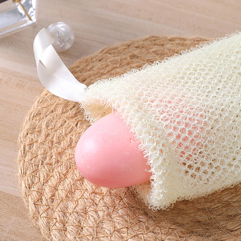 

1/5PCS Soap Saver Mesh Bags - Exfoliating Pouches for Bar Soap (Generates Plentiful Bubbles, Shower Use)