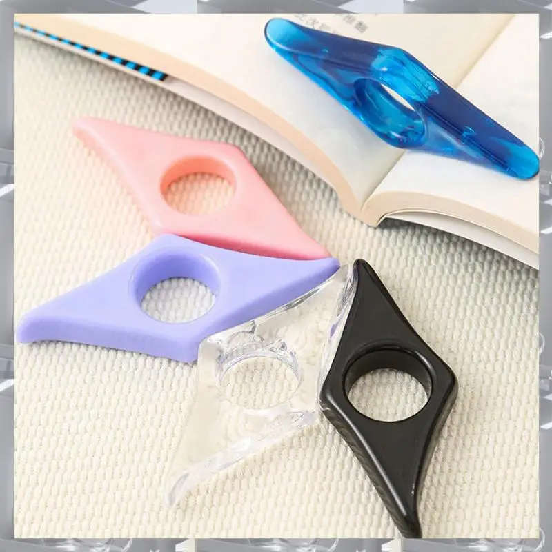 Hot Selling-10Pcs Book Page Holder, Handmade Thumb Book Page Holder Reading Accessories Ring Book Opener Bookmark For Book Lover