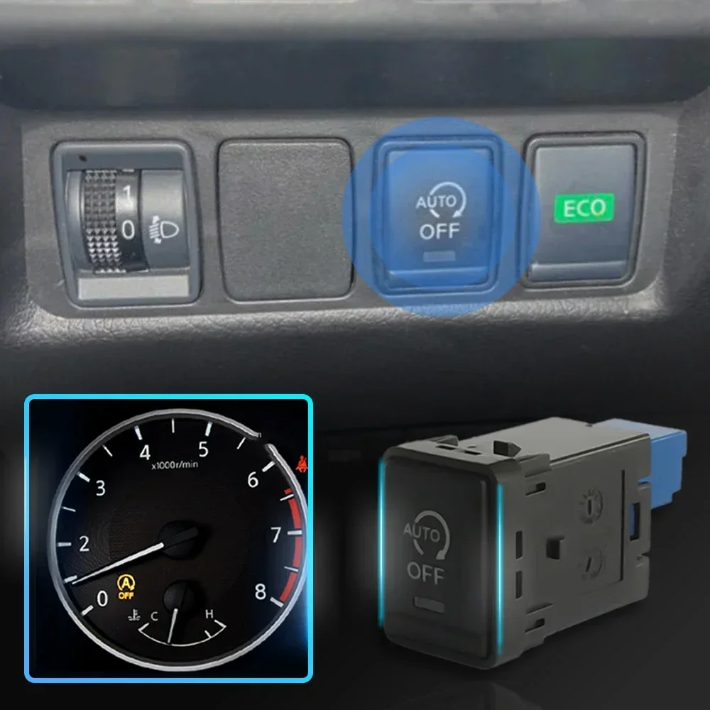 start stop button disable switch car engine off closer device For nissan qashqai j11 xtrail t32 rogue Serena C26 C27 accessories