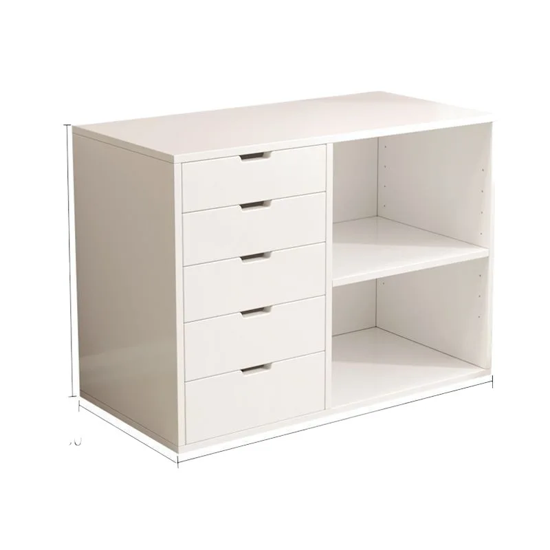 Storage cabinet, drawer type, under table, utility cabinet, multi-layer storage, household living room, seam bedroom