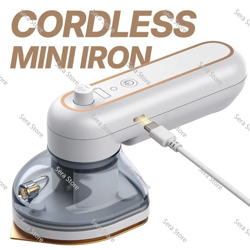 Popular wireless mini iron USB charging portable handheld travel iron wet and dry 2 in 1
