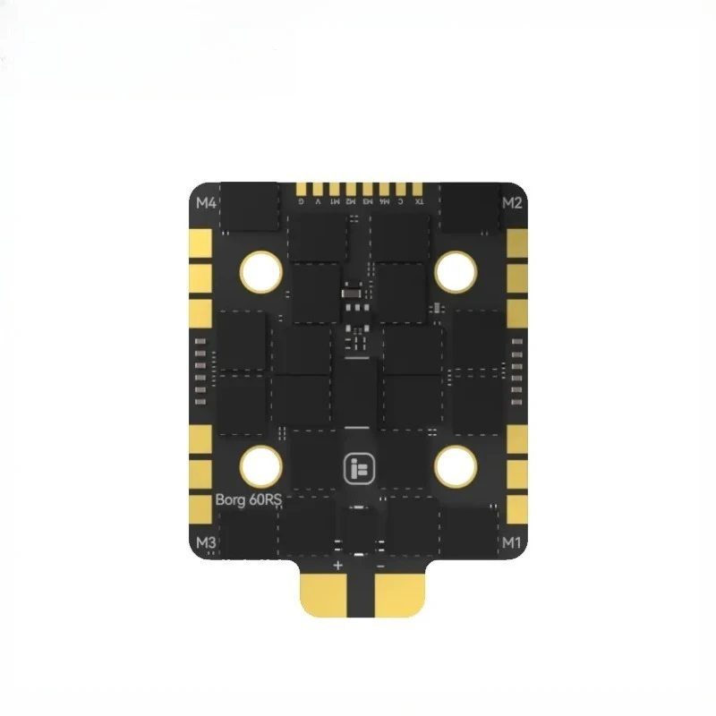 

Borg 60RS 4-IN-1 ESC 3-8S High Performance Stable Power 20x20mm Mounting Holes for Heavy Lift FPV Racing Drone DIY