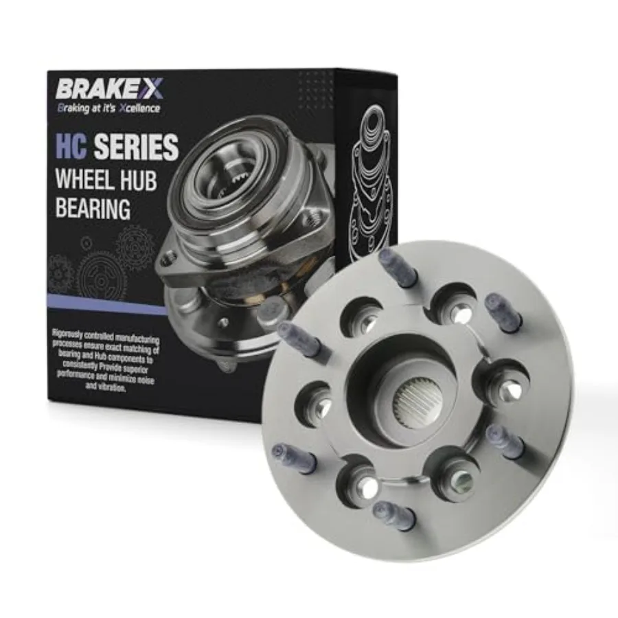 محمل العجلة الأمامية اليمنى ومجموعة المحور المتوافقة مع سلسلة شيفروليه كولورادو HC 20092012 جانب الركاب الأمامي المتين مع #1