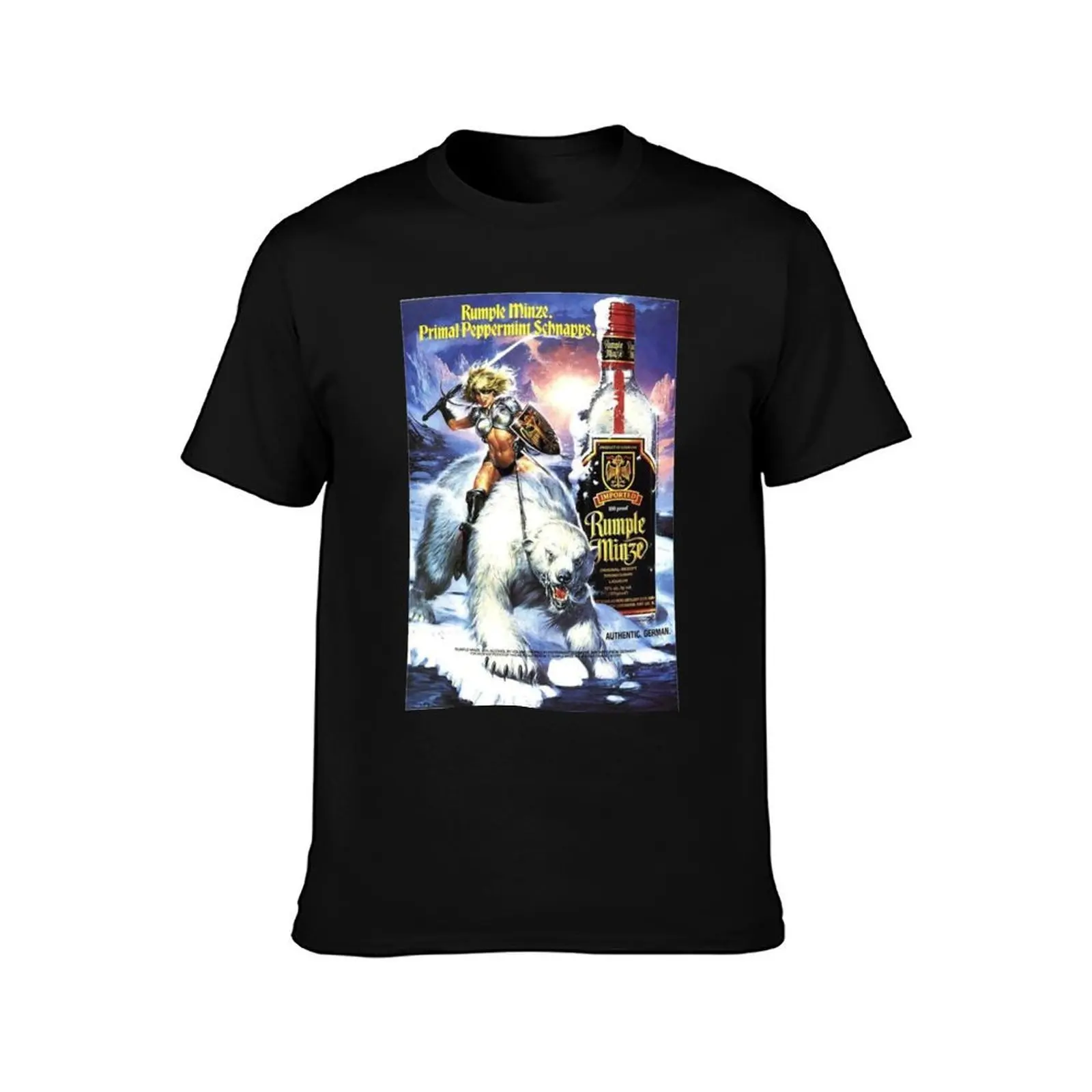 Rumple Minze Primal Peppermint T shirt T-Shirt Summer Casual Cotton Tee, Unisex Men Women