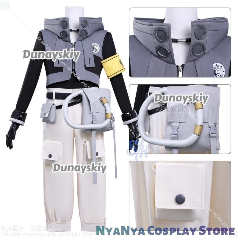 Anime Gachiakuta Rudo Surebrec Cosplay Sudadera con capucha guantes disfraz uniforme Akuta limpiadores fiesta de Halloween mujeres hombres carnaval