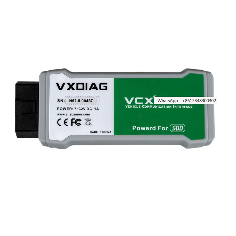 refer to VXDIAG VCX  for L-and r-over WIFI/USB