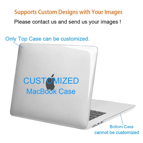 Imagen 2 del producto Funda MacBook personalizada para Air Pro 11 12 13 13,3 14 15 16 pulgadas cubierta M4 M3 M2 M1 A3240 A3113 A2681 A3112 A3185 A3401 cubierta dura