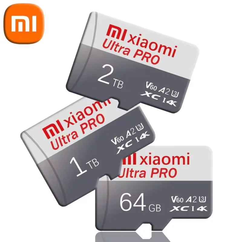 XIAOMI Micro TF SD Card 2TB Flash Memory Card A1 High Speed 1TB 128GB 256GB Cartao De Memoria Data Storage For Nintendo Switch