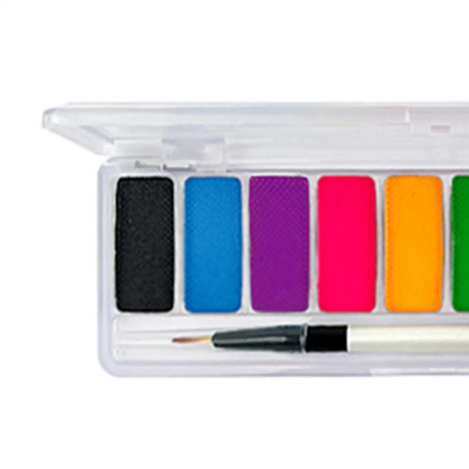 دهانات الوجه والجسم تتوهج في الظلام المائي على لوحة فنية للجسم لمسرح المهرجانات التنكرية للأطفال والكبار