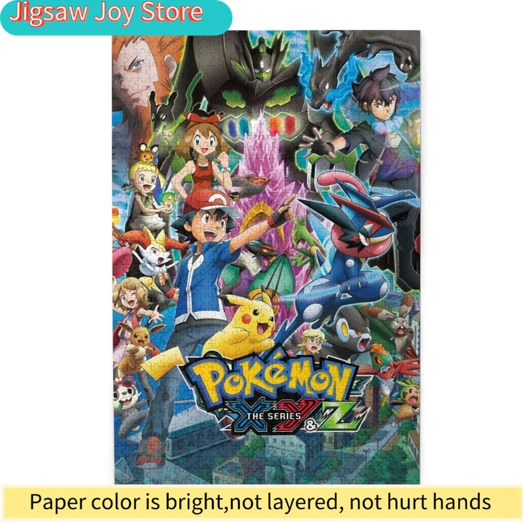 

Pokémon XY Jigsaw Puzzles Educational Family Interactive Game Puzzle Gift Home Decoration