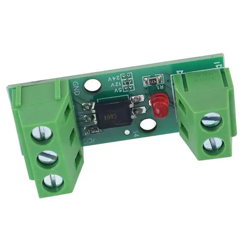 [NEW!】 PLC Drive Motor Board 1 Channel Way Optocoupler Isolation Module 5Pcs 1 Channel Optocoupler Isolation Board PC817 24V