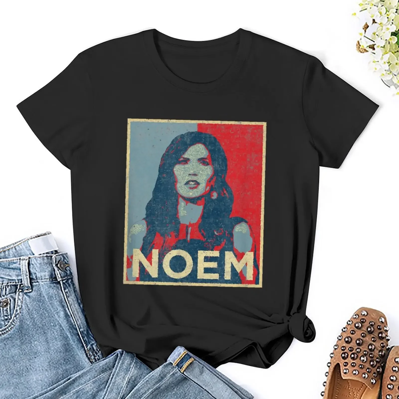 Elect Kristi Noem - South Dakota Governor for President 2024 T-shirt female graphics t-shirt dress for Women long
