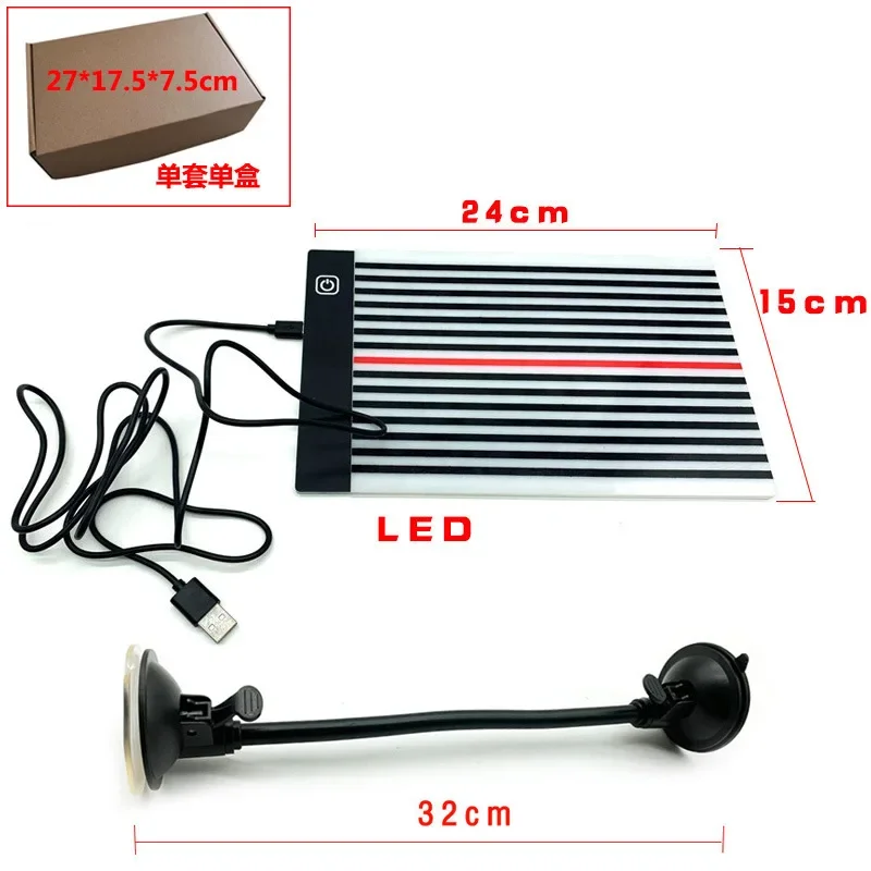 

Car Dent Repair Tool, Body Stripe Detection Touch Screen Light LED Dent Detection Sheet Metal Free