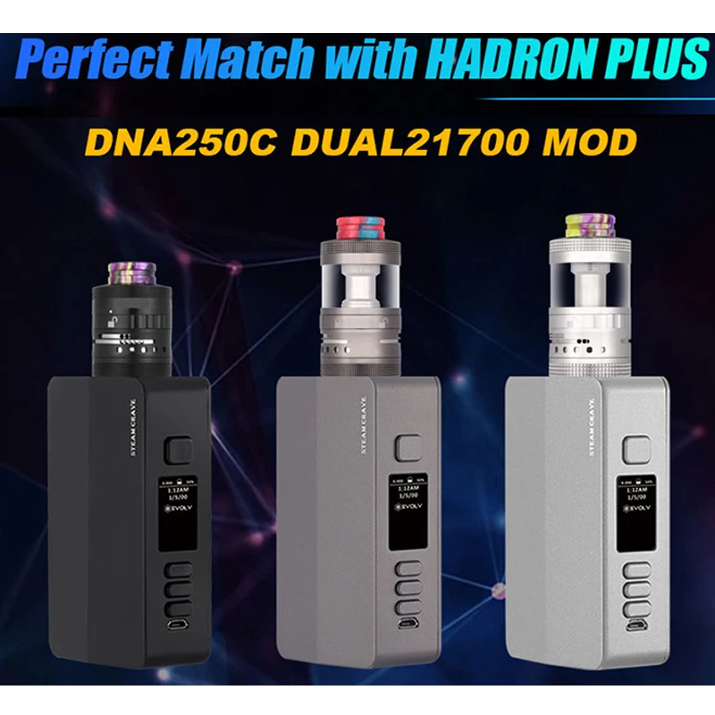 Aromamiseur Steam Crave Plus V3 RDTA, réservoir 30mm de diamètre 3ml/12ml, flux d'air inférieur latéral réglable, atomiseur Vape à filetage 510