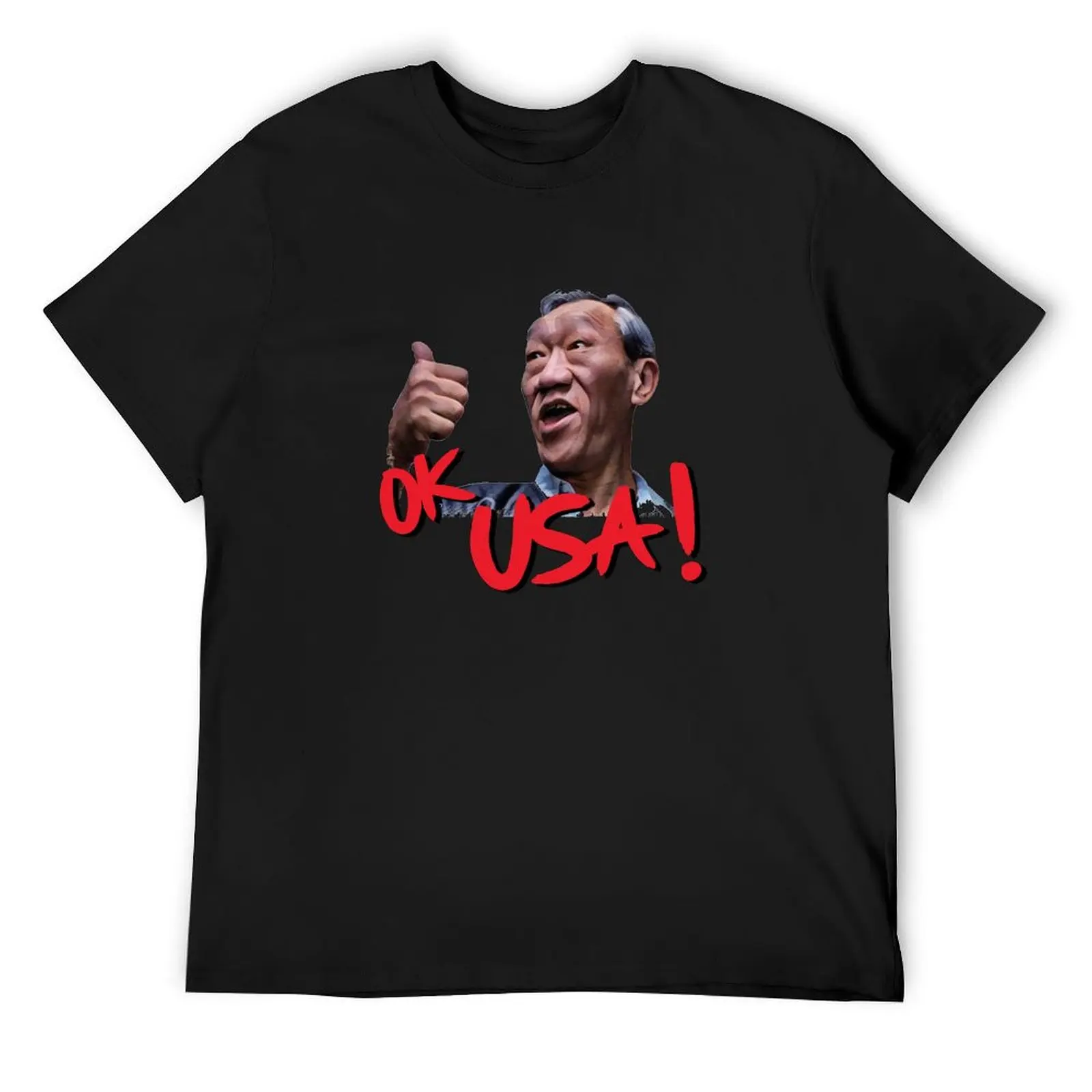 

BLOODSPORT - OK USA! T-Shirt funny shirt cotton baggy shirts graphic tee shirt T-shirt men
