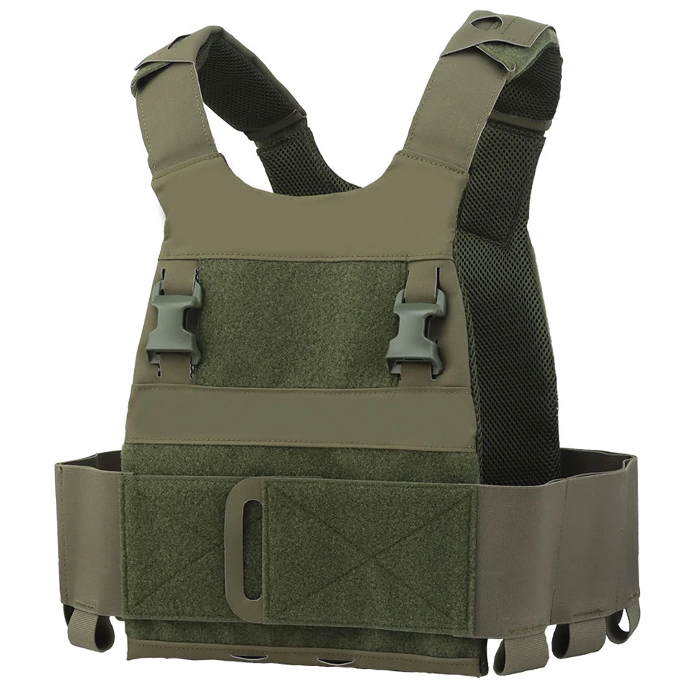 Tactical FCPC Minimalistic Multi-Mission Plate Carrier Ferro Style Lightweight Airsoft Hunting CS Paintball Training Vest Gear