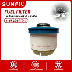 8-98194119-0 Fuel Filter For Isuzu Dmax (2012-2020) and Isuzu Mu-X (2014 - 2020), Isuzu Travis (2019 - 2021)