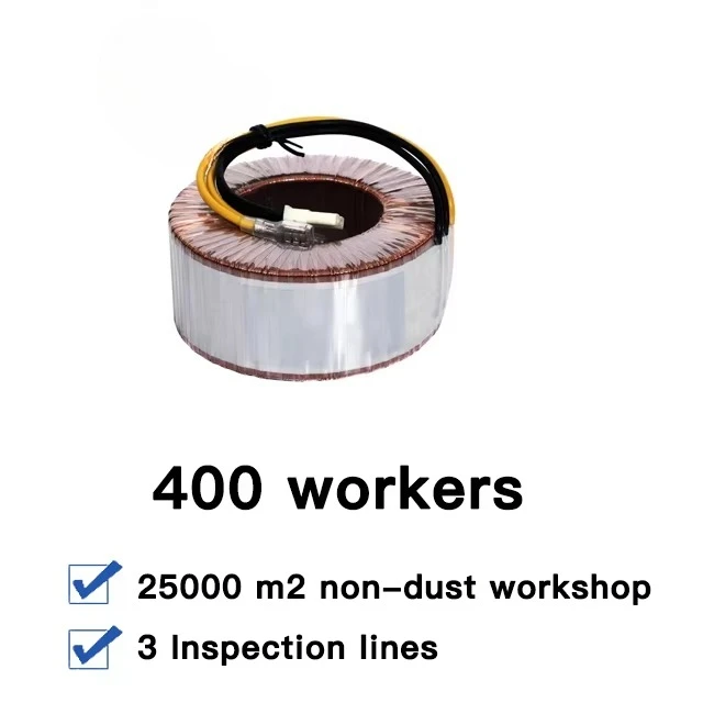 220V 230v 12v 1000va Copper Ring Toroidal Transformer for Audio Amplifier 50W 100W 150W 200W 300W 500 Toroidal Transformer