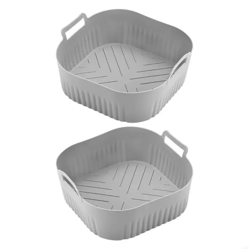 2 piezas revestimiento silicona silicona revestimiento máquina frito cuadrados revestimiento máquina