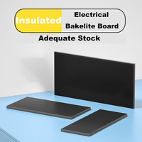Black Electrical Bakelite Board Insulated Plate Insulation Phenolic Resin Boards Temperature Resistant Thickness 1-20mm