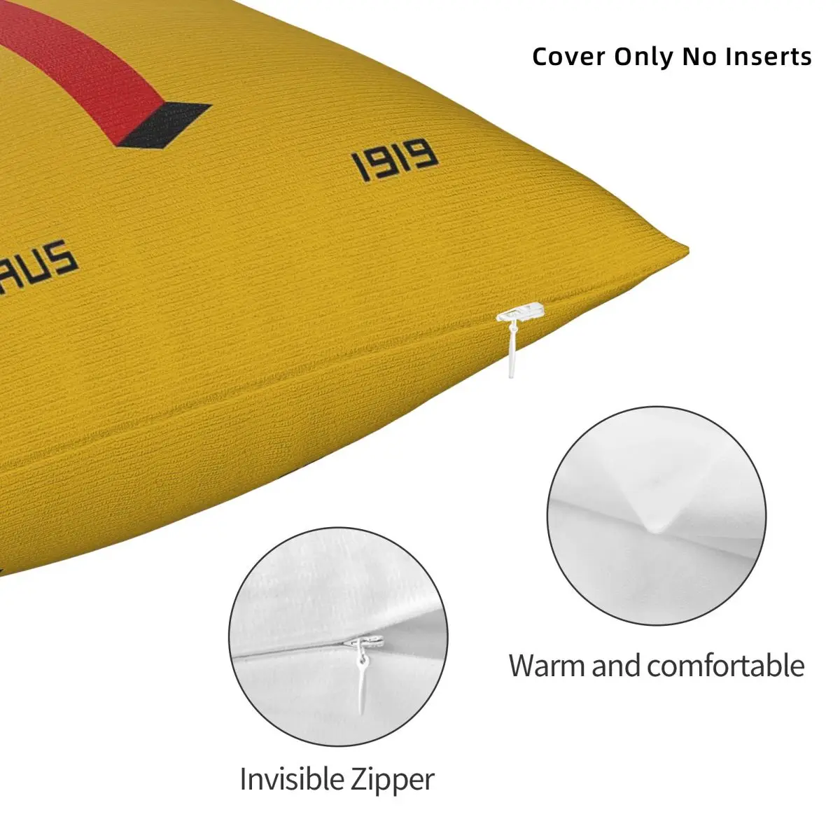 معرض باوهاوس 1923 كيس وسادة مربع البوليستر الكتان المخملية المطبوعة البريدي ديكور كيس وسادة غطاء وسادة أريكة