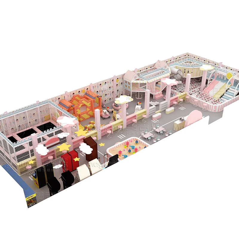 China Manufacturer Children's Play Equipment indoor playground soft play