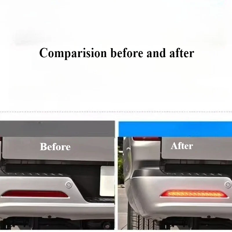 

Для Great Wall Cannon для GWM Poer 2 шт. светодиодный фонарь заднего бампера противотуманная фара динамический указатель поворота стоп-сигнал мигающий свет аксессуары