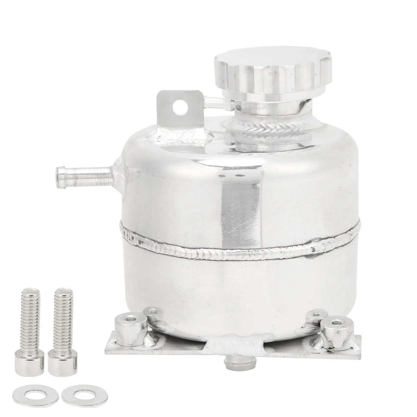 

1.3L Silver Radiator Overflow Reservoir Coolant Expansion Tank Replacement for s R52 2002-2006 - Lightweight for cooling