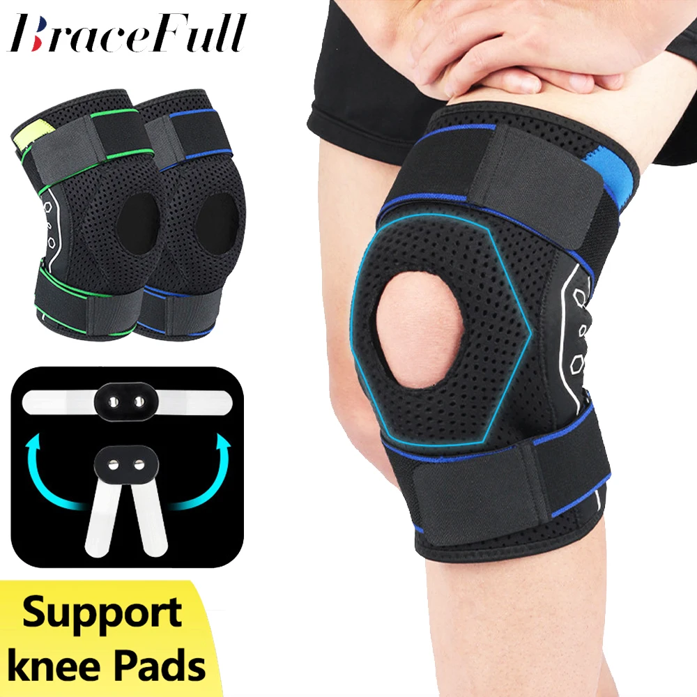 1 PCS Summer Knee Brace for arthritis pain joints Support Protector Patella Pad for Work Sport Hiking Run Cycling Mountaineering