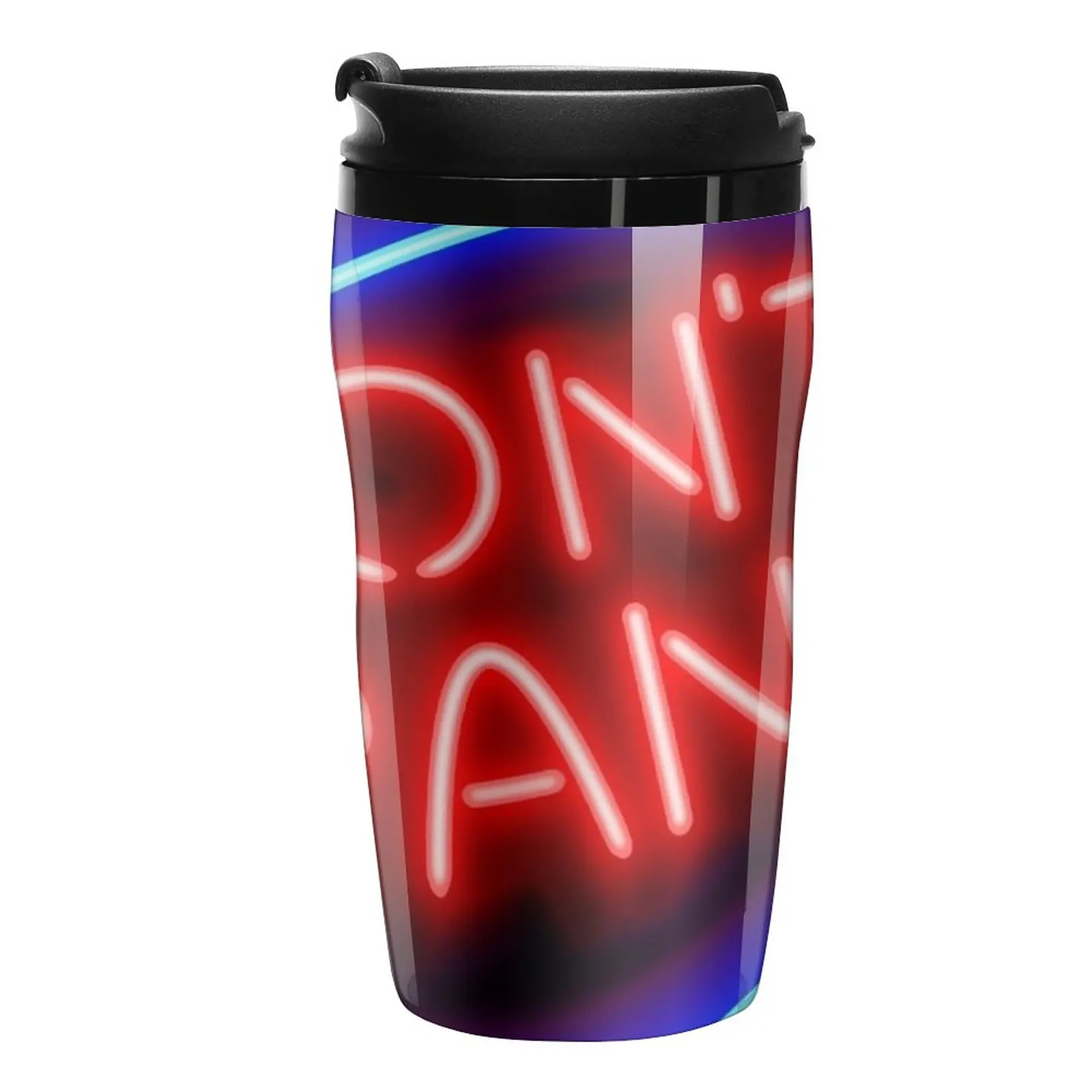 

New Hitchhiker's Guide - "Don't Panic" Neon Sign Travel Coffee Mug Thermos Cup Game Coffee Cups Thermos Mug