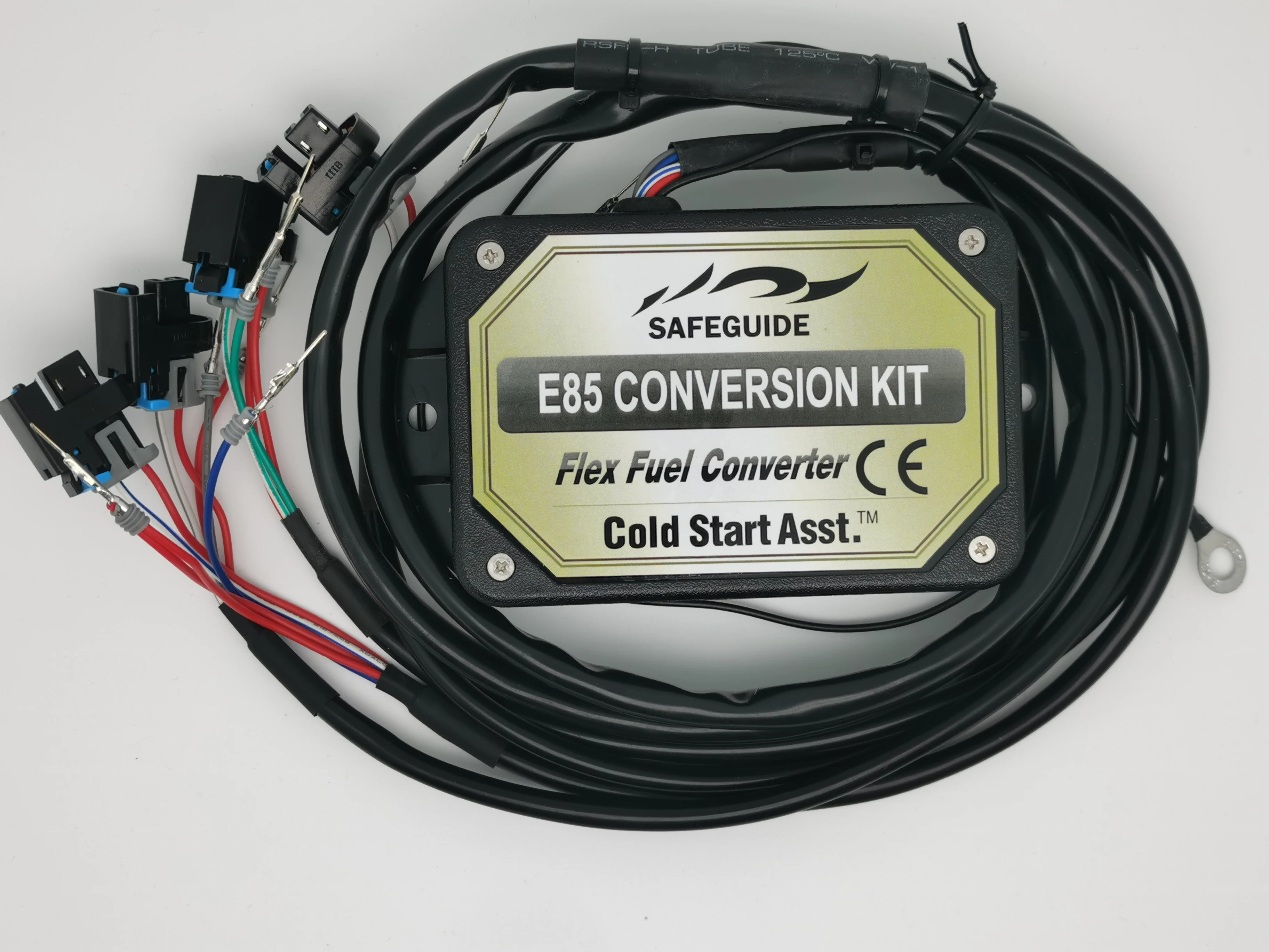E85 Conversion Kit for 4Cyl/6Cyl Vehicles - Plug-and-Play, Cold Engine Starting Asst, Smart Temperature Sensor Included