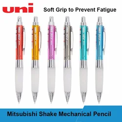 Uni Mitsubishi Mechanical Pencil, M5-617618GG Alpha-Gel Shake Out Lead 0.5mm Automatic Pen Anti-fatigue Grip Japanese Stationery