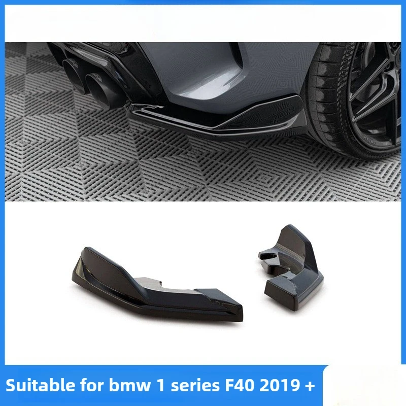 

Suitable for BMW 1 Series F40 2019+modified rear corner spoiler and rear lip diffuser body kit