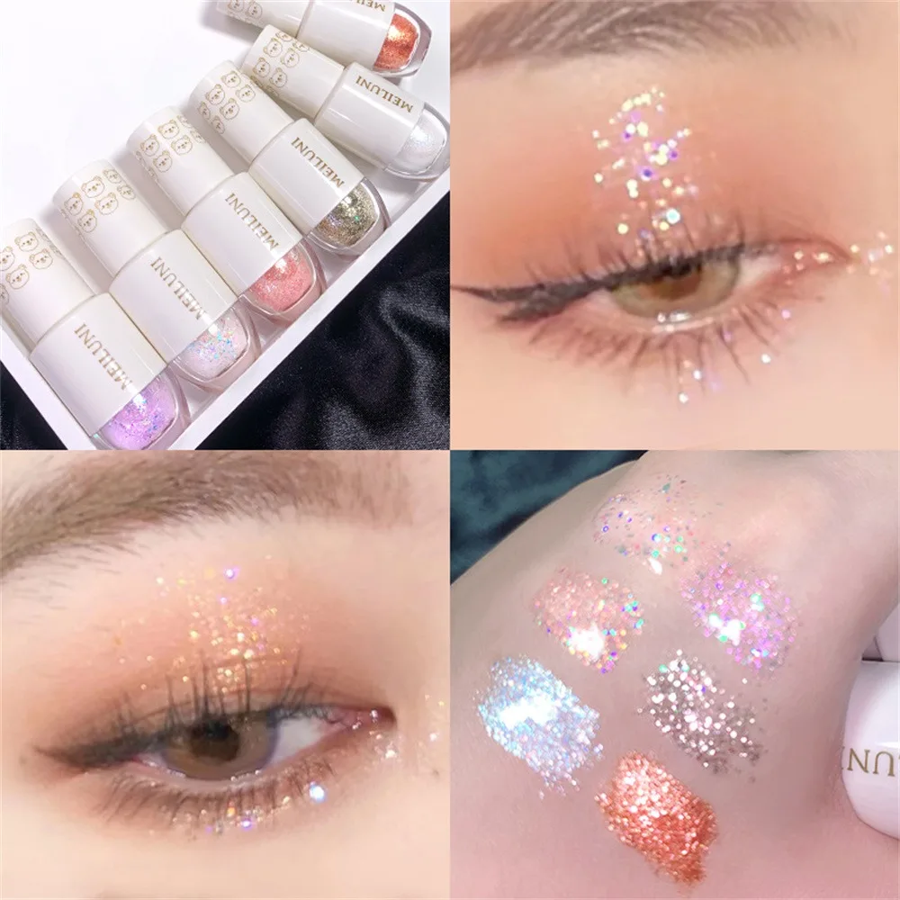 Long-lasting Eye Shadow, Anti-suor, Delicate During, High Color Rendering, No Card Powder, Easy to Fint Eyeshadow, Waterproof Fit