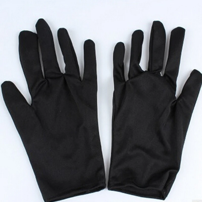 1/2Pairs Halloween Gloves Black White Makeup Props Halloween Supplies Naturalness Skull Ghost Claw Gloves Festival Products 2024