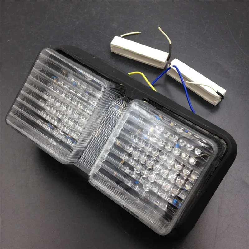 Clear LED Tail Brake Turn Signal Light Fit For Honda RC51 1999-2006  VTR1000-SP1 SP2 2000-2005