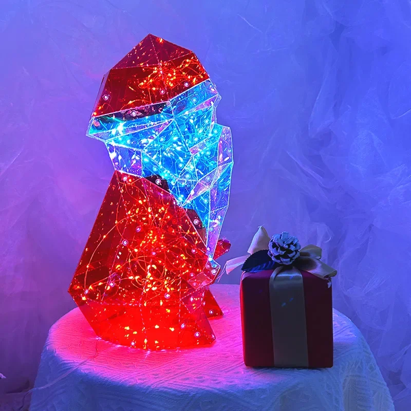 

Christmas Led Lights Ornaments，Decorative Crafts for Household Small Ornaments，Collectible Figurines，Statues and Sculptures